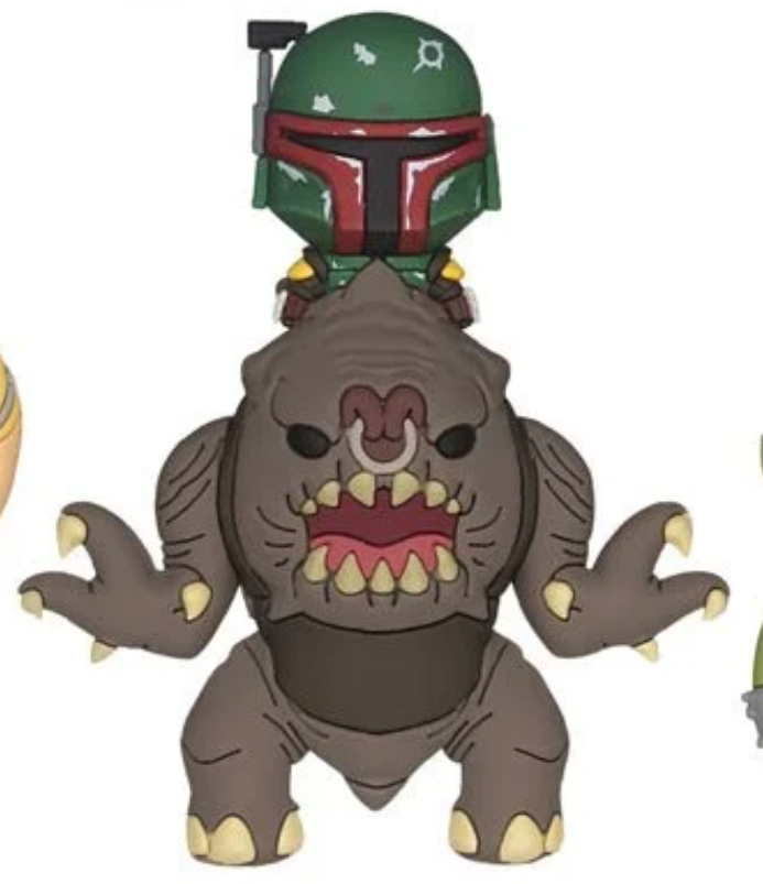 Boba Riding Rancor | The Book of Boba Fett