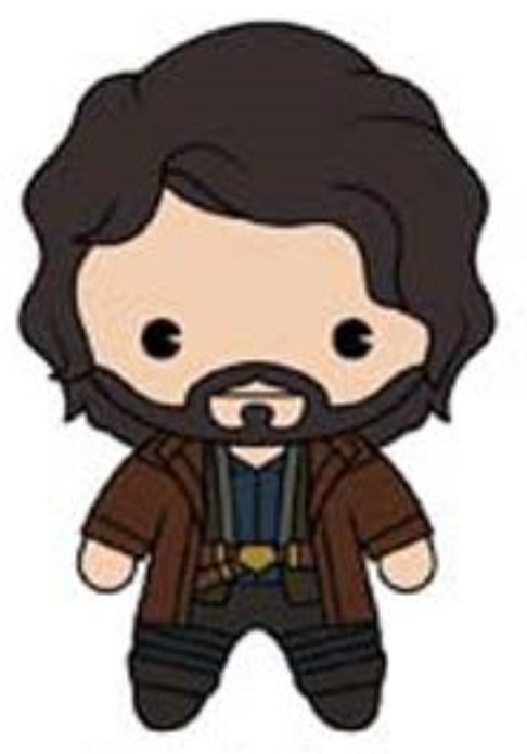 Cassian Andor | Andor - Star Wars Monogram 3D Foam Bag Clip