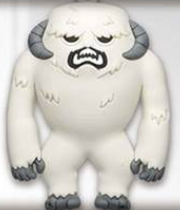 Star Wars Wampa ワンパ　ぬいぐるみ　ステッカー付き スター・ウォーズ バディーズ ワンパ ビーニーぬいぐるみ人形 紙