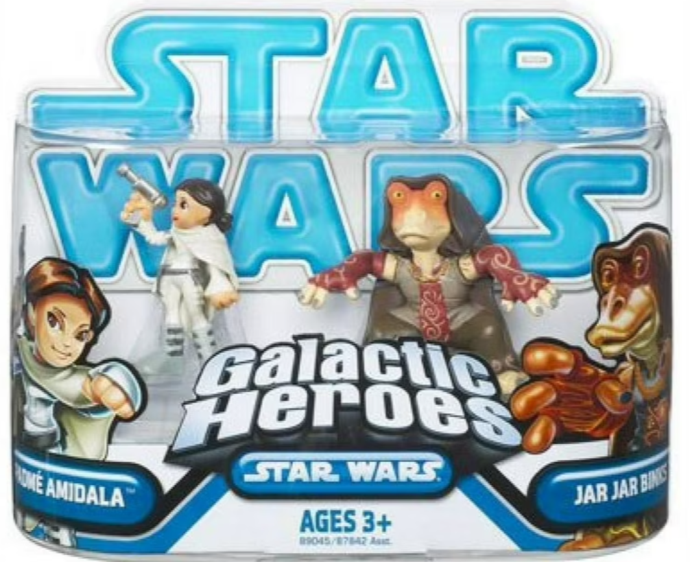 Padme Amidala & Jar Jar Binks