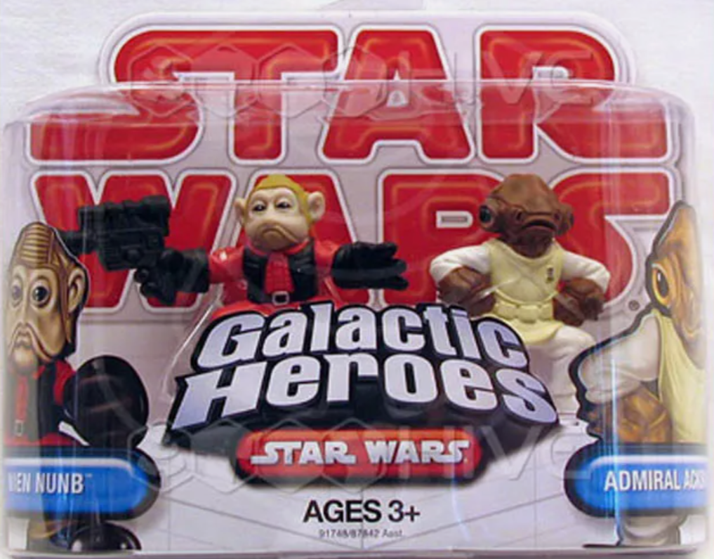 Nien Nunb & Admiral Ackbar