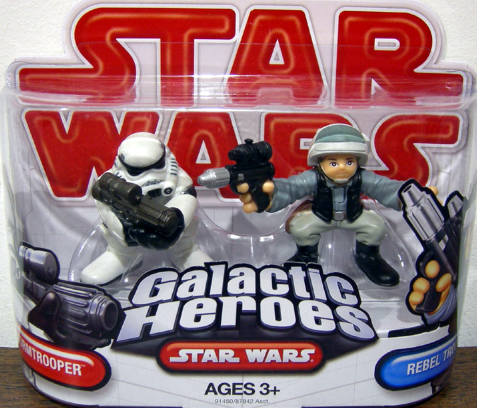 Rebel Trooper & Stormtrooper
