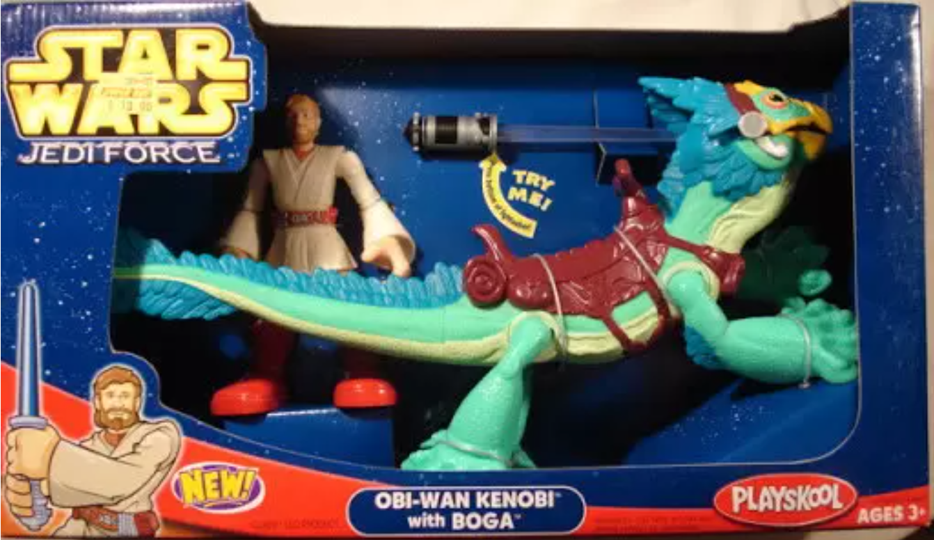 Obi-Wan Kenobi with Boga