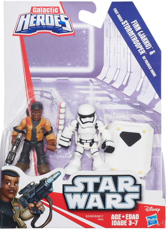 Finn & First Order Stormtrooper