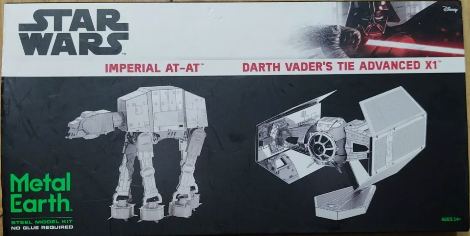 Imperial AT-AT & Darth Vader TIE Advanced (2019)