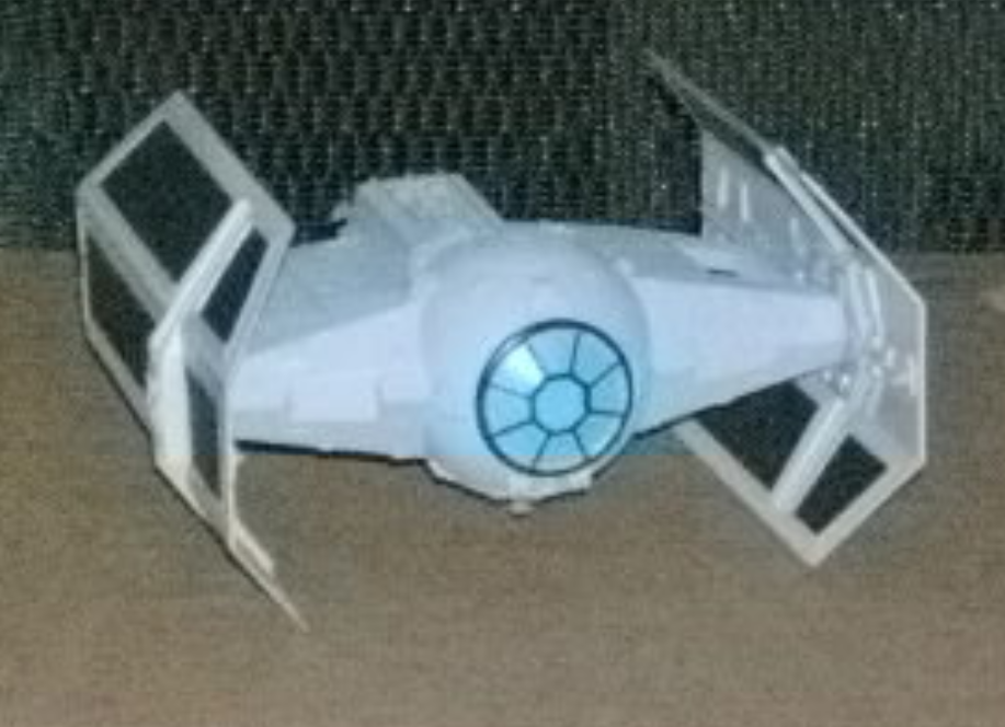darth vader flying tie fighter