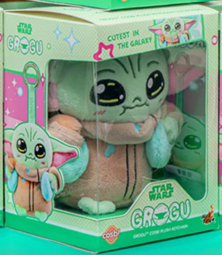Grogu With Cookie