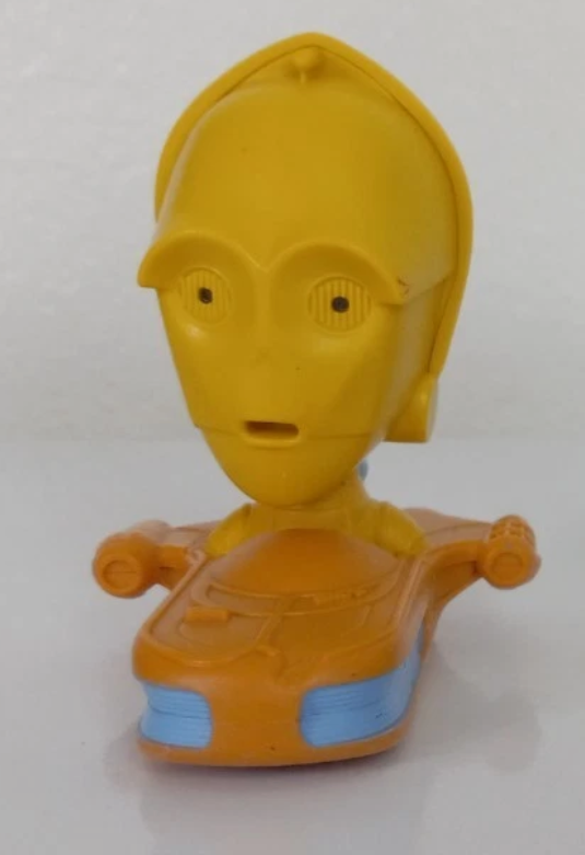 C-3PO with Landspeeder