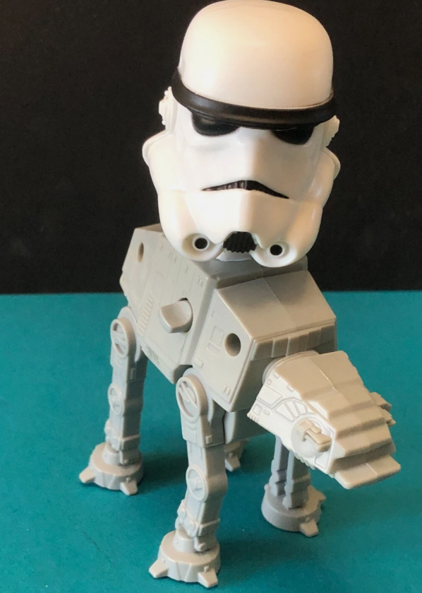 Stormtrooper with AT-AT