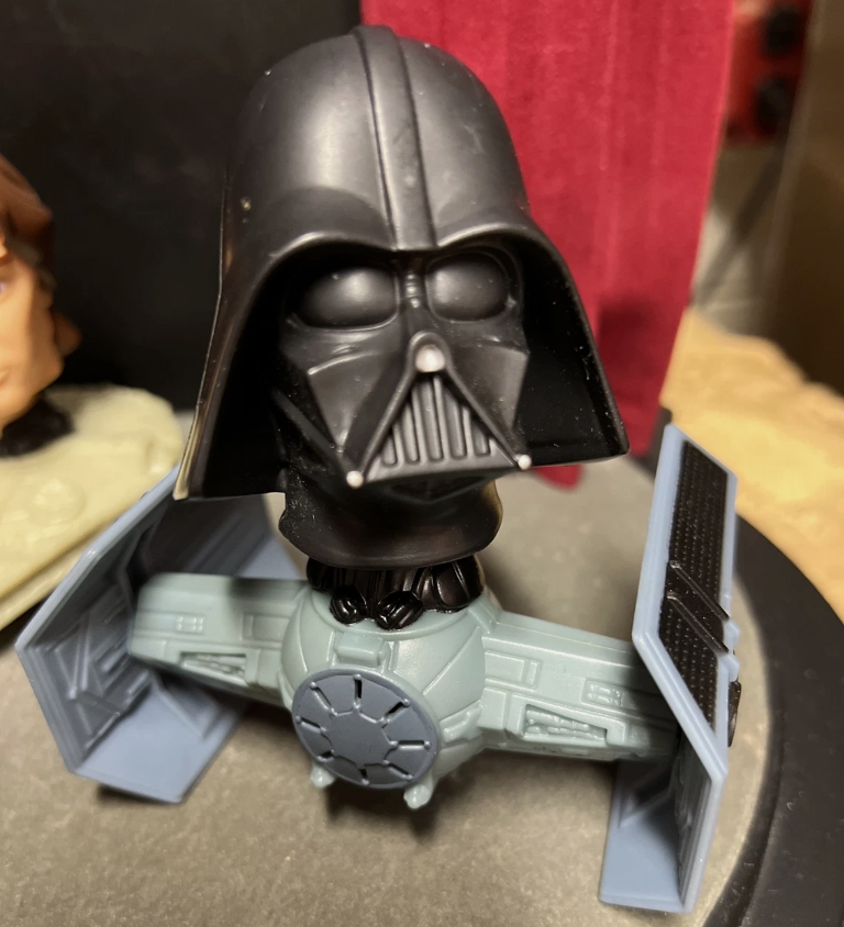 Darth Vader with TIE Fighter