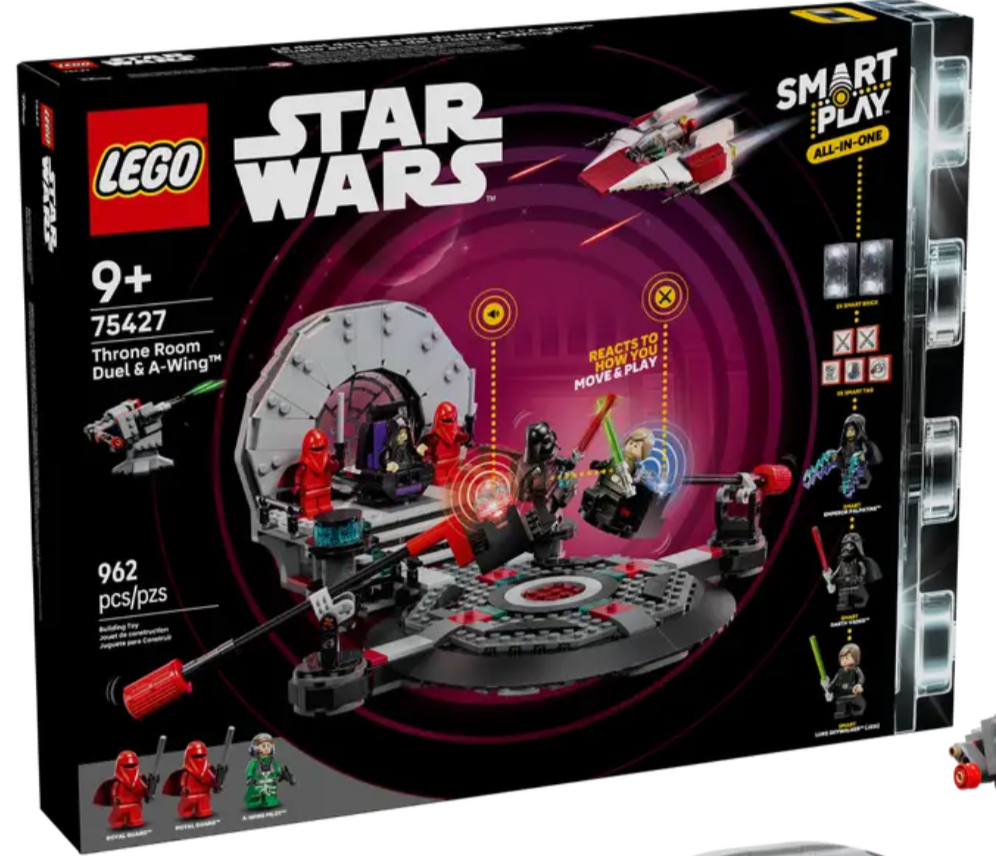 Throne Room Duel & A-Wing - Lego Star Wars (2026) Smart Play Sets 75427