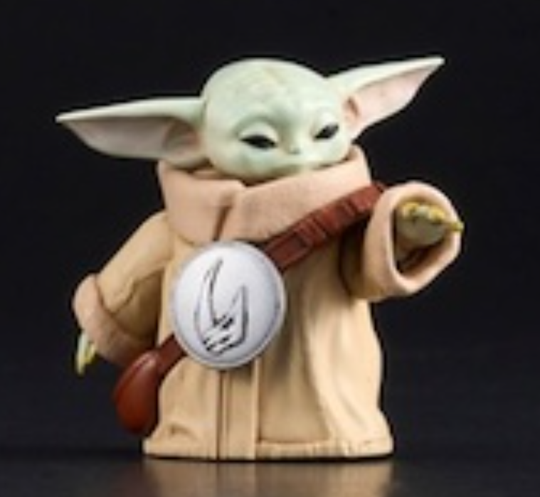 Grogu with Crest | The Mandalorian & Grogu