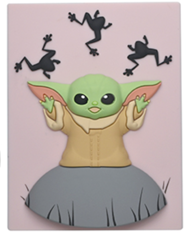 Grogu Frogs Poster | The Mandalorian Series 4