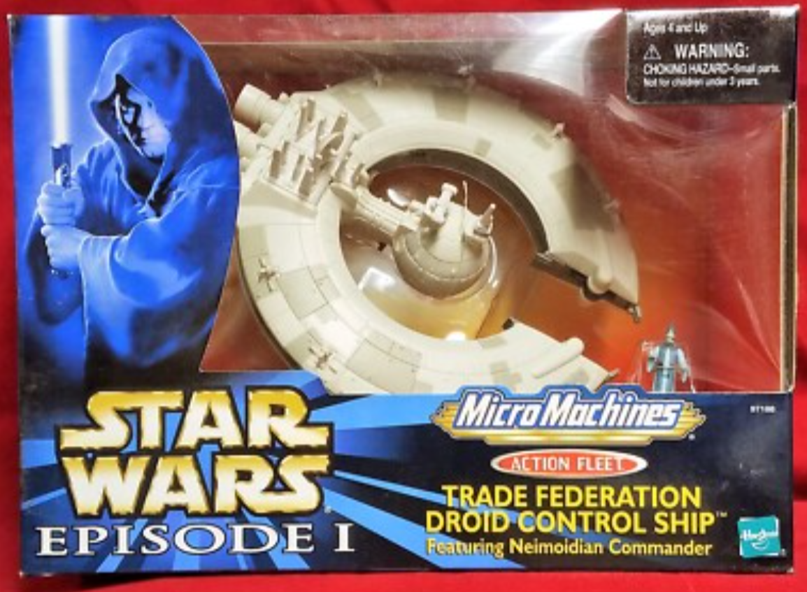 Droid Control Ship featuring Neimodian Commander