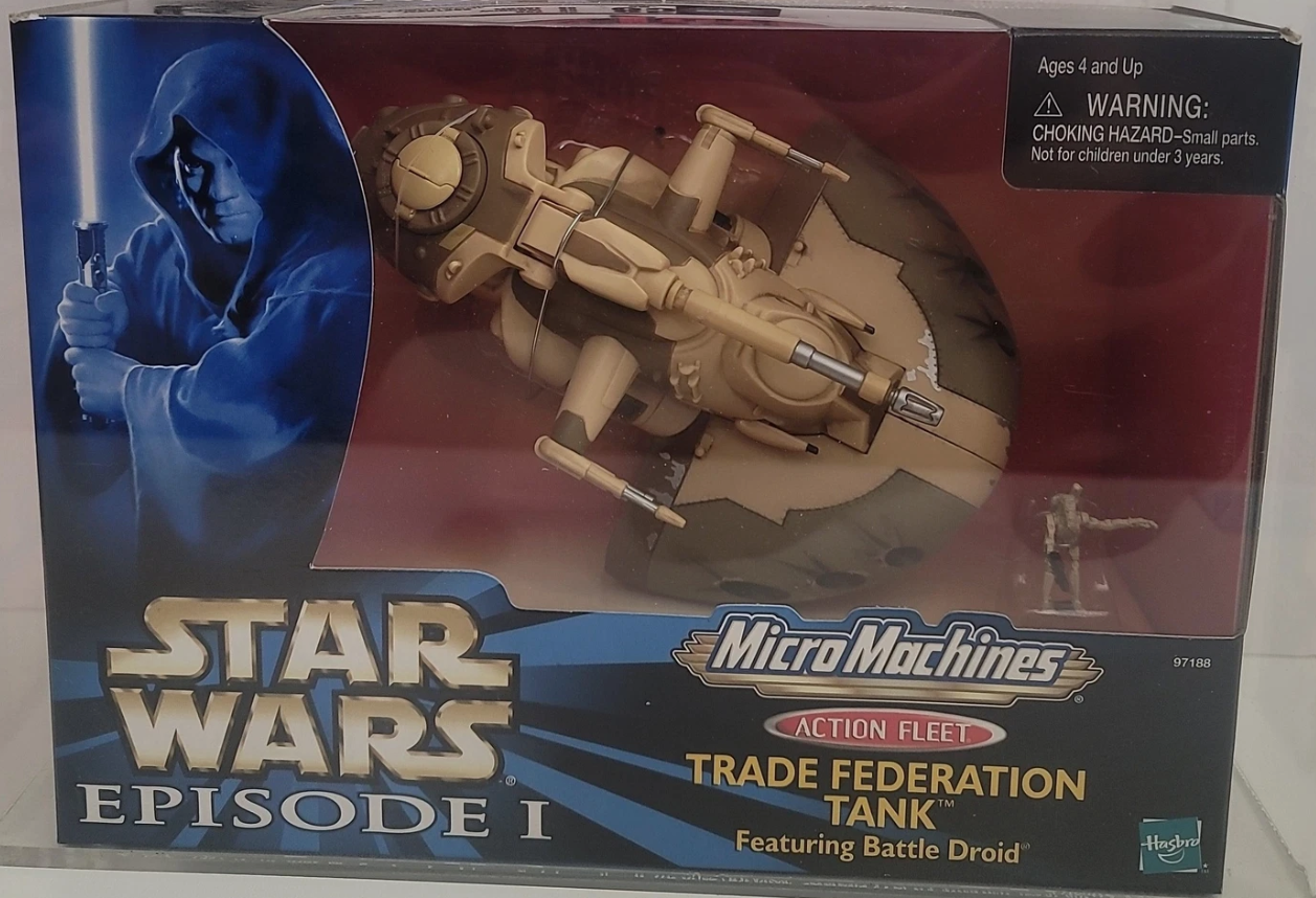 Trade Federation Tank feauting Battle Droid