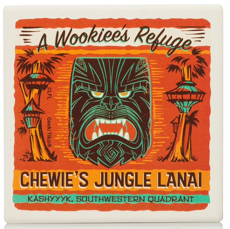 Chewie's Jungle Lanai | Coasters 4-Pack Series 1