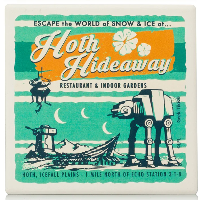 Hoth Hideout Beach | Coasters 4-Pack Series 1
