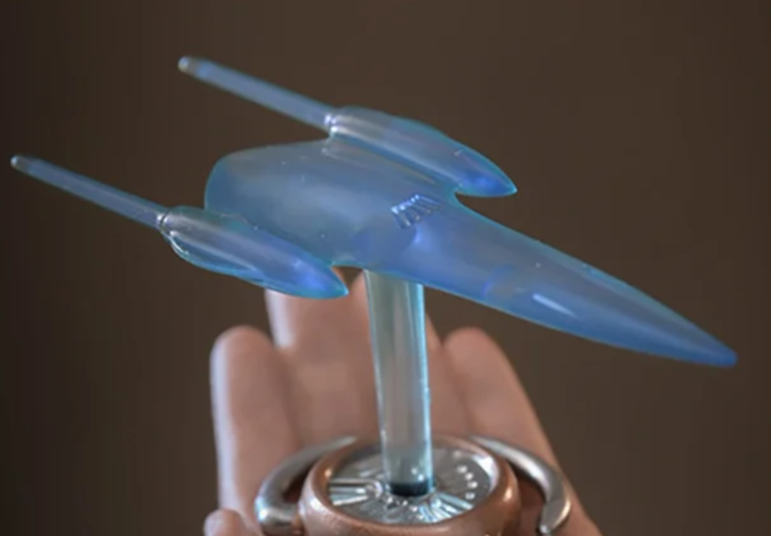Naboo Royal Starship (Hologram) | Qui-Gon Jinn