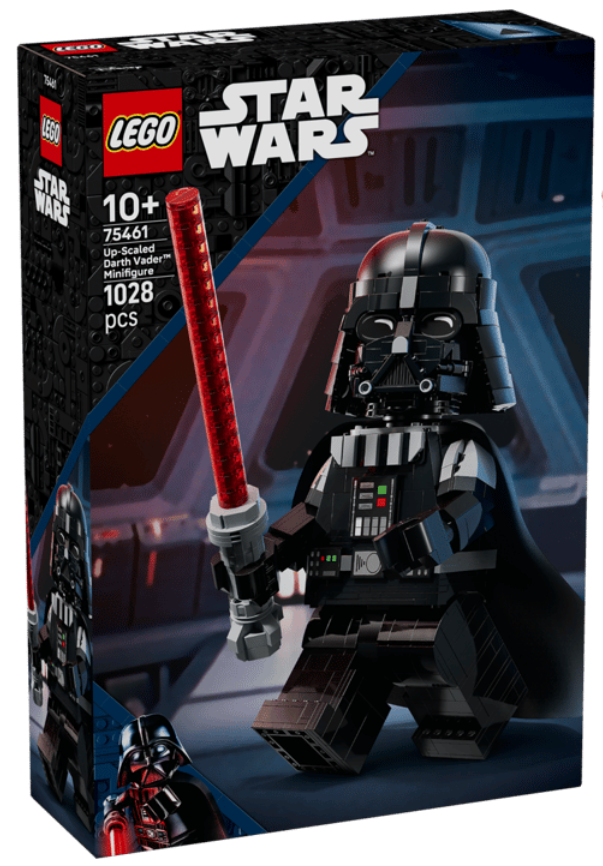 Upscaled Darth Vader Minifigure