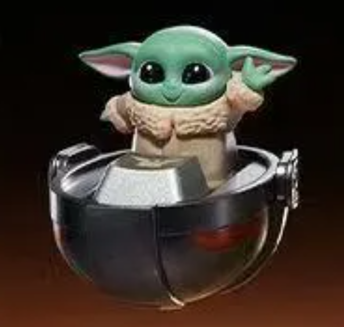 Grogu Wave | Grogu Keycap