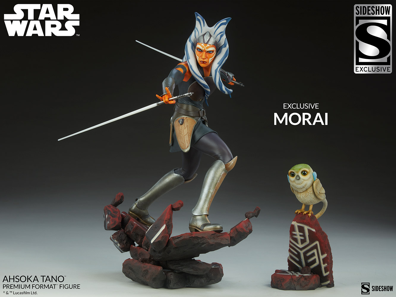 Morai Ahsoka Tano Sideshow Premium Format Figures