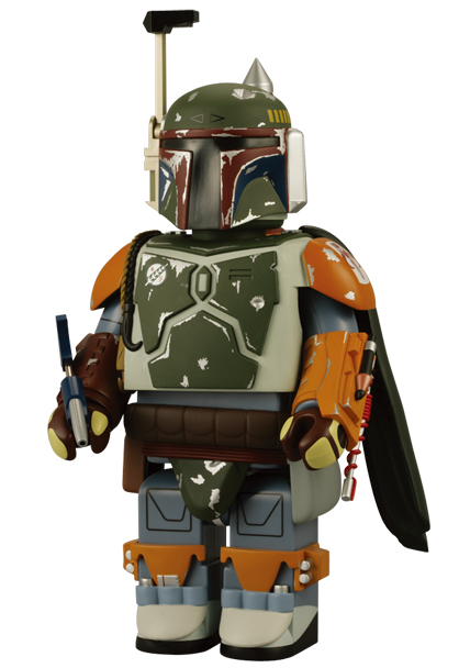 SF・ファンタジー・ホラー STAR WARS BOBA FETT KUBRICK 400% 日本限定 Fett Boba Wars Star KAWS Kubrick BE@RBRICK Figure