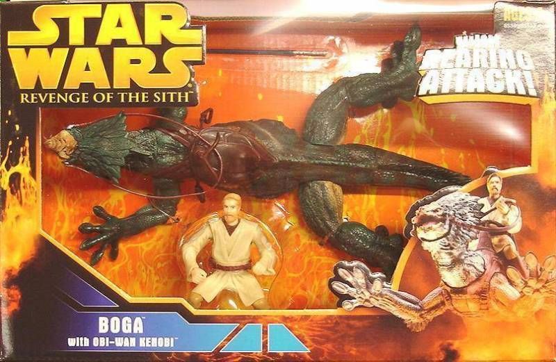 Boga with Obi-Wan Kenobi - Revenge of the Sith Creatures