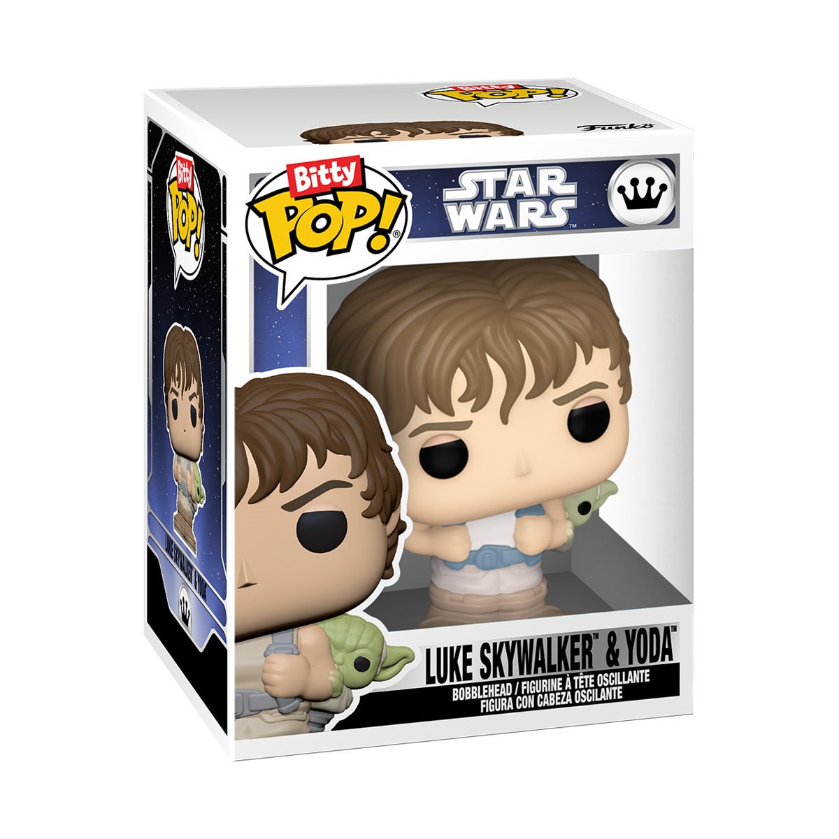 Luke Skywalker with Yoda | The Empire Strikes Back Series 4 4-Pack