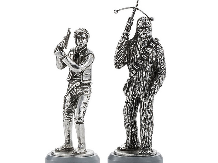 Han Solo and Chewbacca