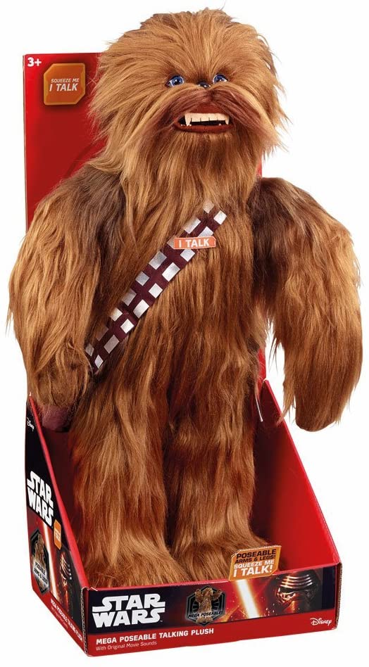 Chewbacca (Realistic) Star Wars Seven20 Talking Plush (24")