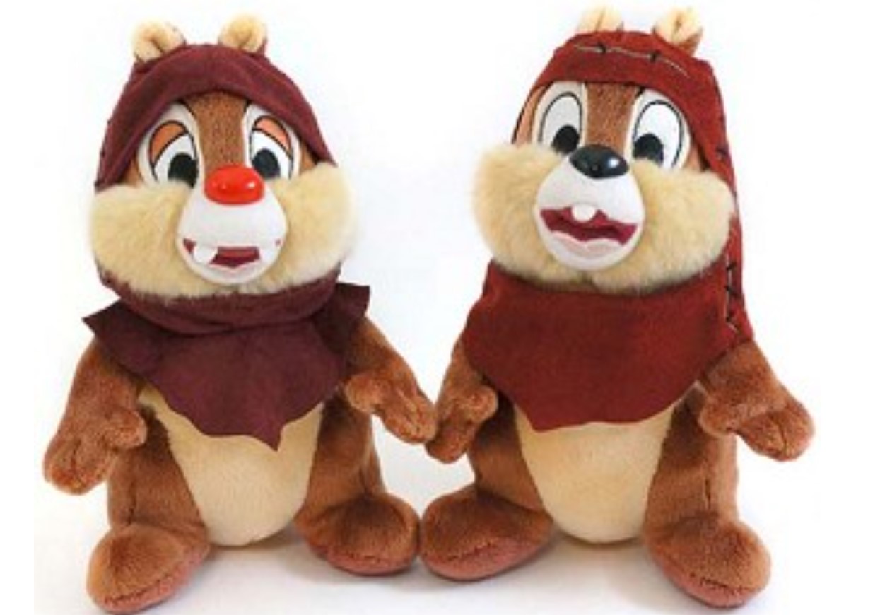Chip and Dale as Ewoks