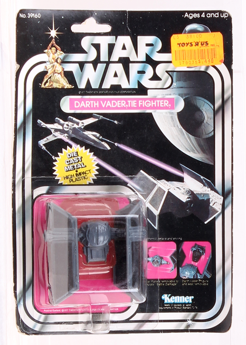 darth vader flying tie fighter