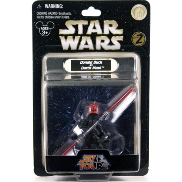 Donald Duck as Darth Maul