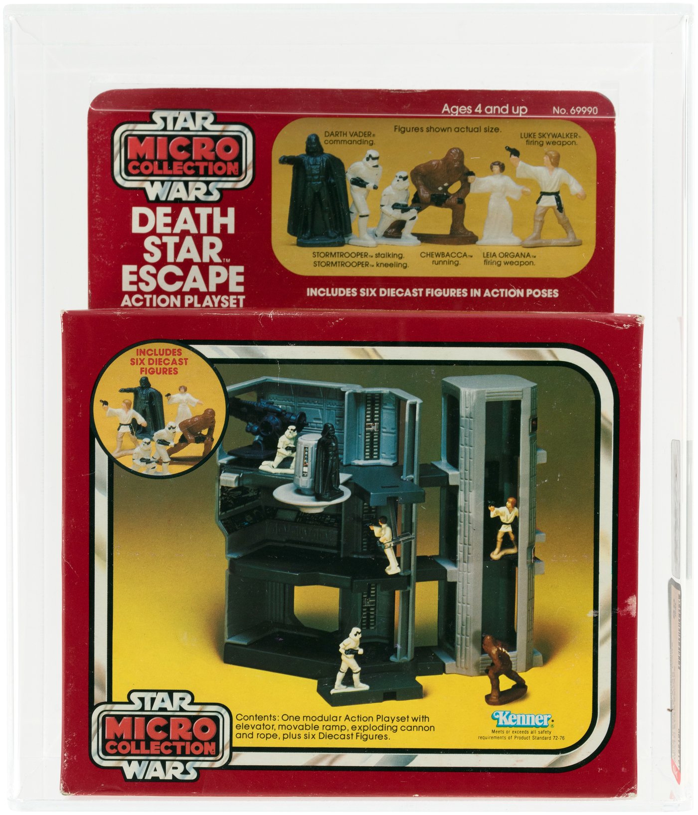 Chewbacca Running Death Star Escape Micro Collection Action Playset