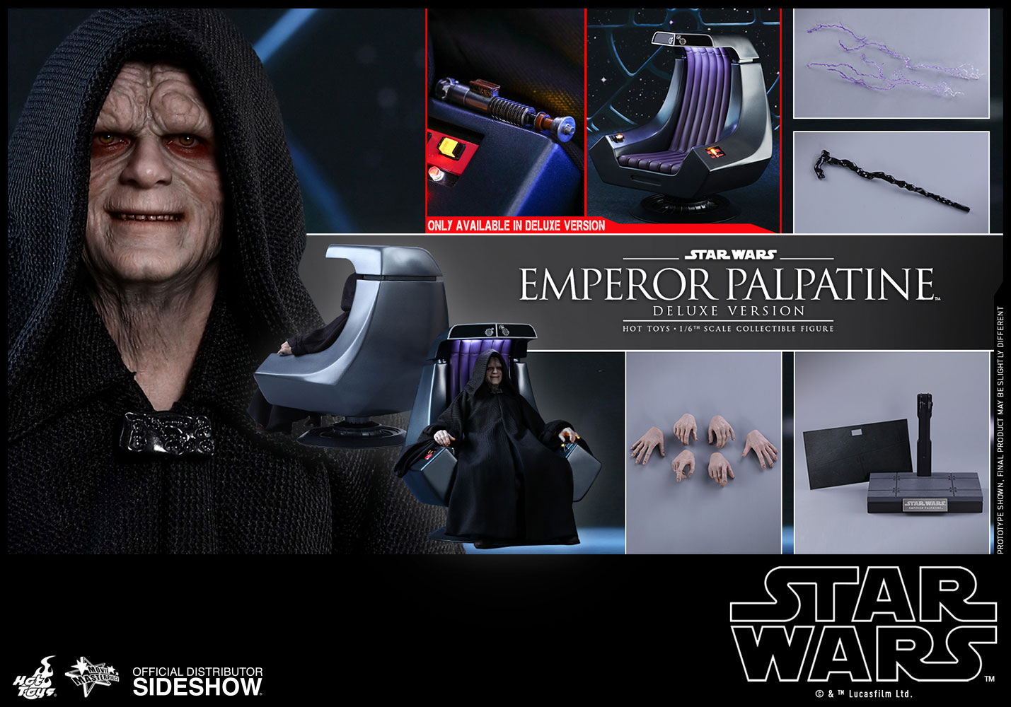 Emperor Palpatine (Deluxe Version)