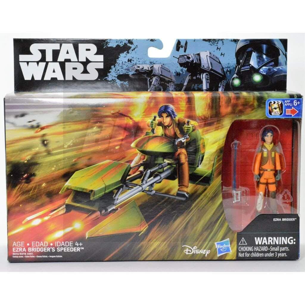 Ezra Bridger's Speeder with Ezra Bridger