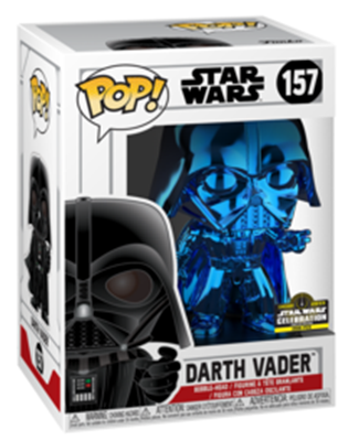 Darth Vader Blue Chrome