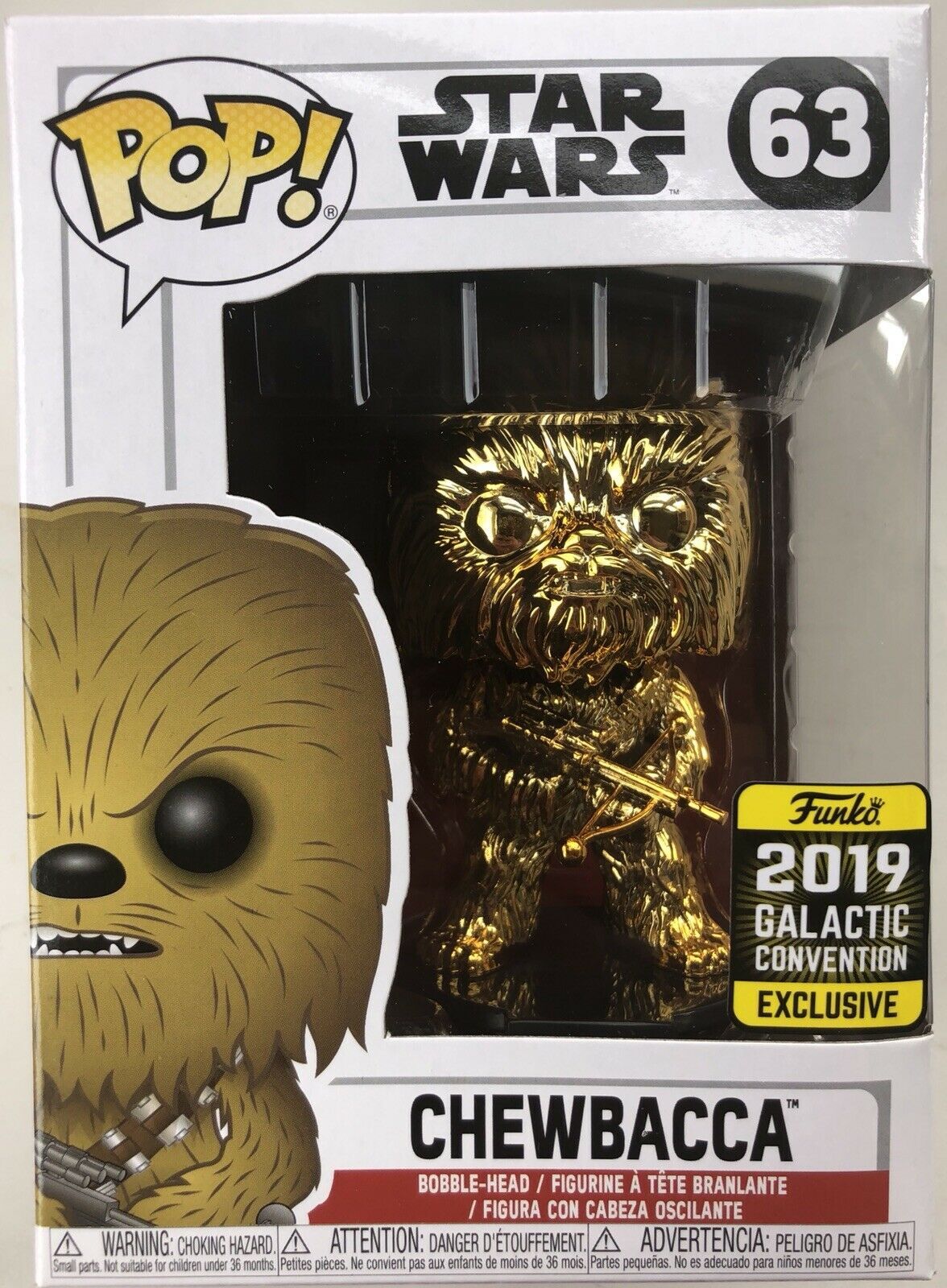 Chewbacca Gold Chrome