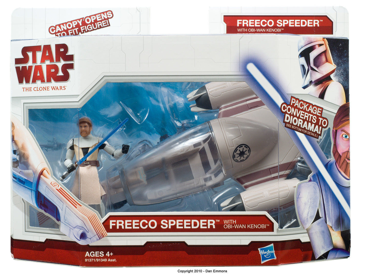 Freeco Speeder with Obi-Wan Kenobi
