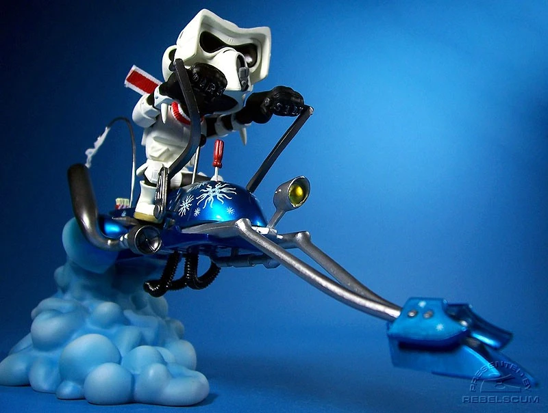 Biker Scout with Speeder (Holiday)