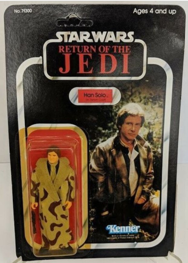 Han Solo in Trench Coat (Blank Lapels)