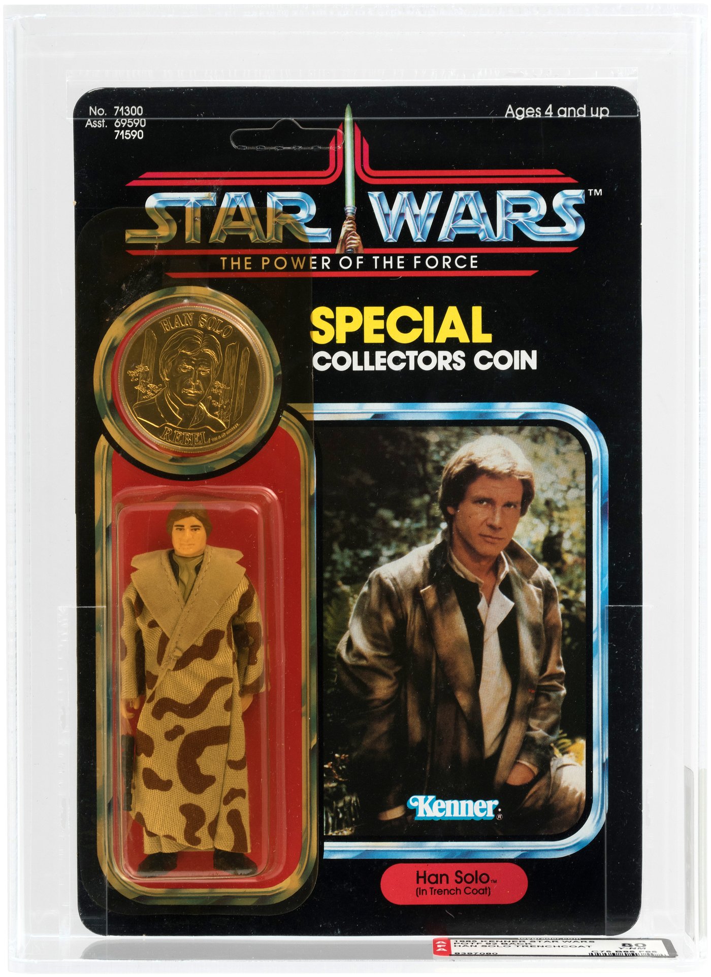 Han Solo in Trench Coat (Blank Lapels)