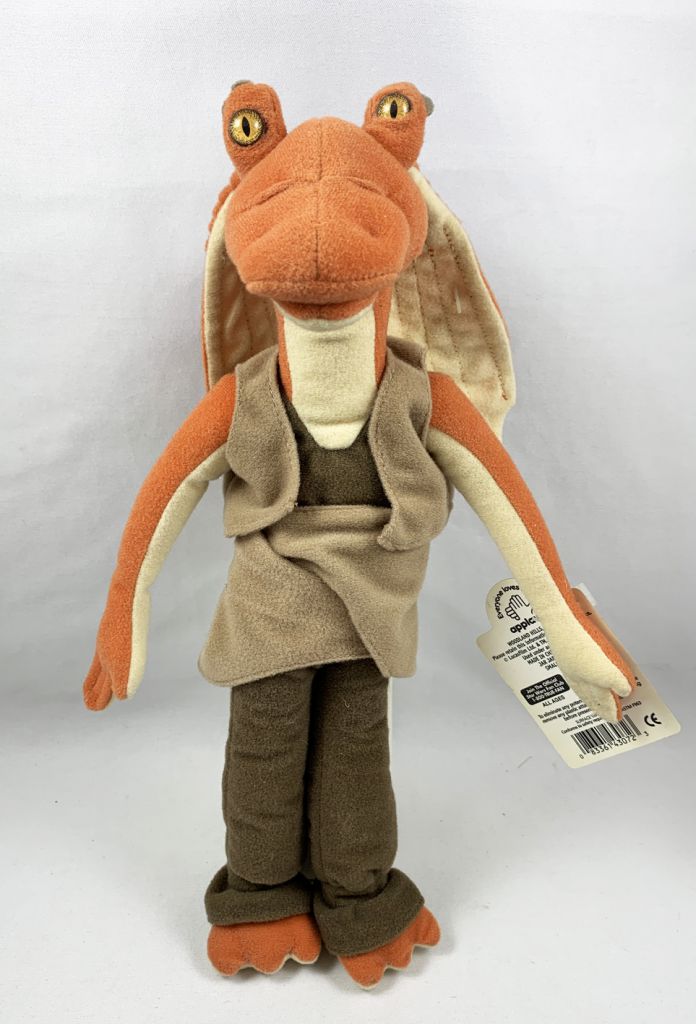 thumbnail image 2 of Star Wars Jar Jar Binks Power Of Jedi Action Figure Tatooine Complete Loose 2001 2 of 13