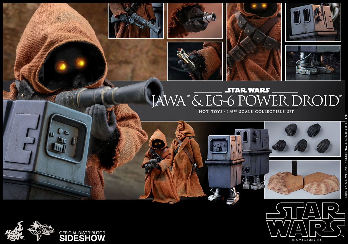 Jawa and EG-6 Power Droid