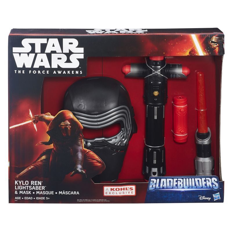 Kylo Ren Lightsaber and Mask