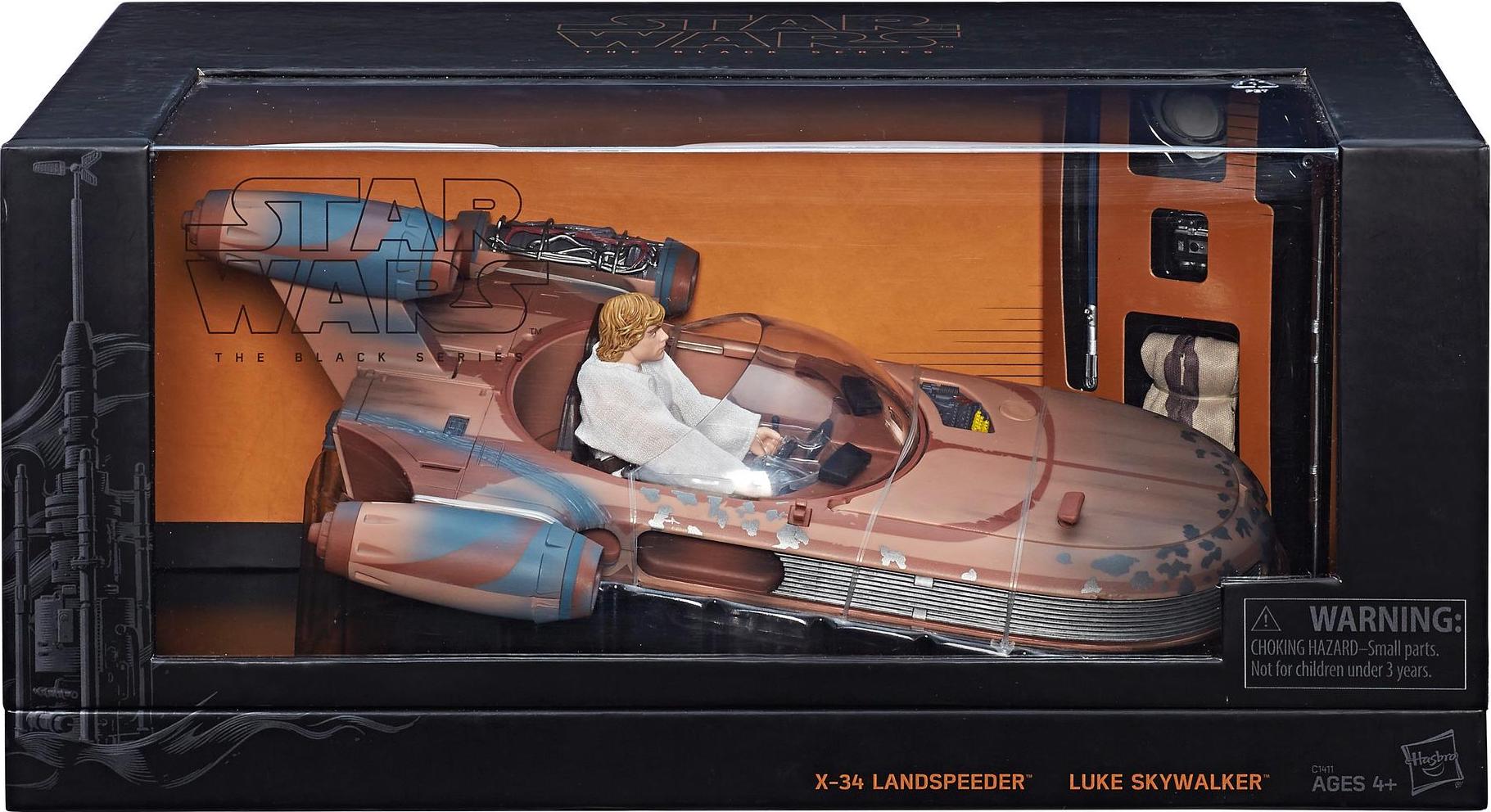 X-34 Landspeeder with Luke Skywalker