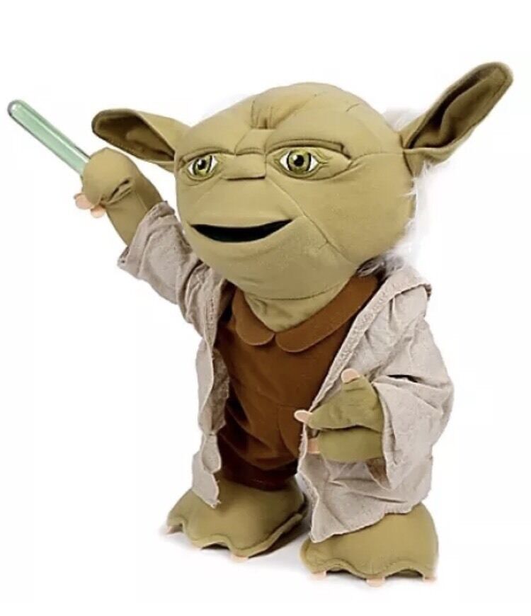 Lightsaber Battle Yoda Star Wars Seven20 Action Plush