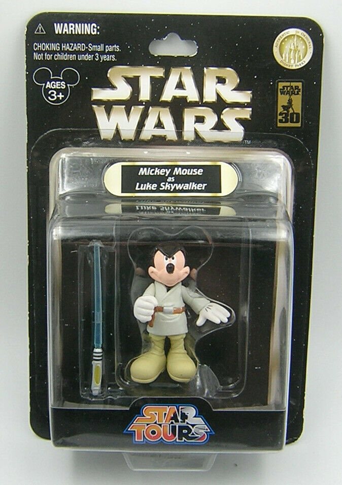 Mickey Mouse as Luke Skywalker