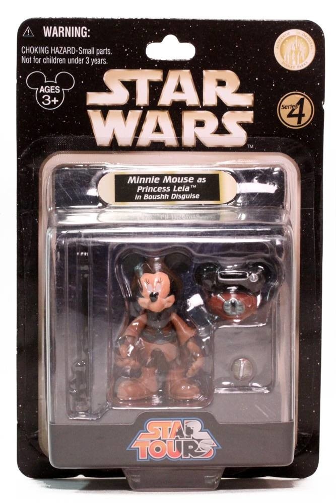 Minnie Mouse as Princess Leia (Boushh Disguise)