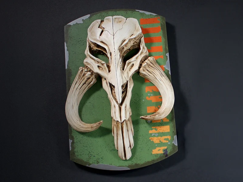 Boba Fett Mythosaur Plaque